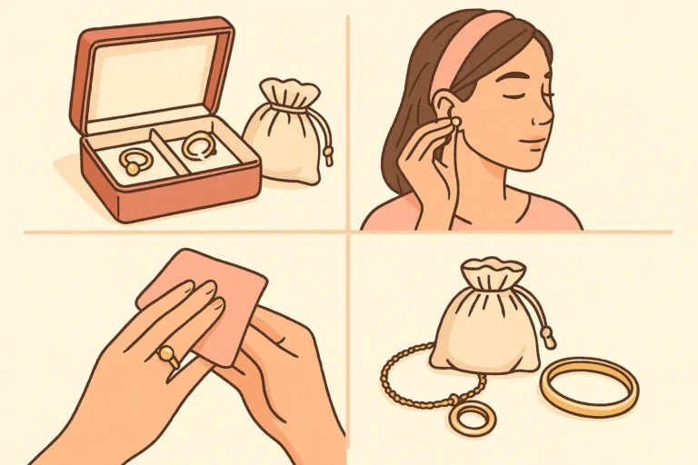 Entretenir ses Bijoux en Or au Quotidien