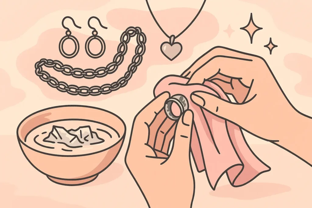 Nettoyage Bijoux Argent