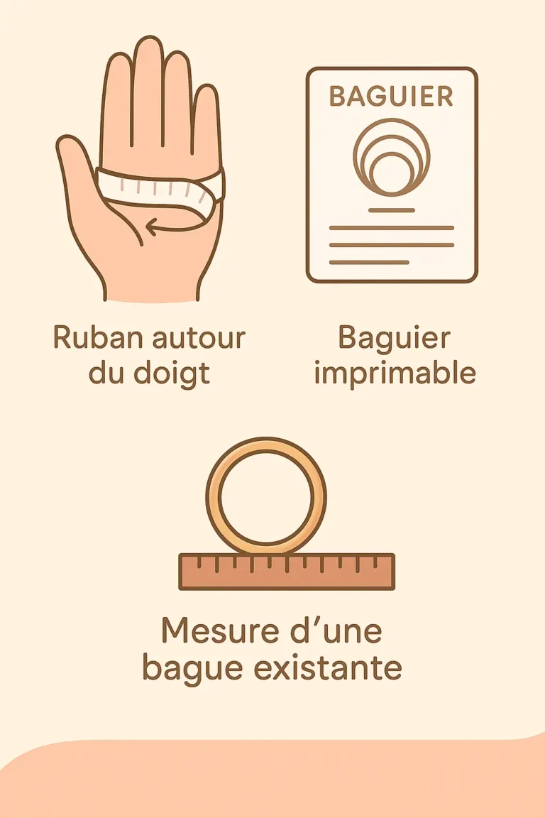 technique pour verifier taille de bague