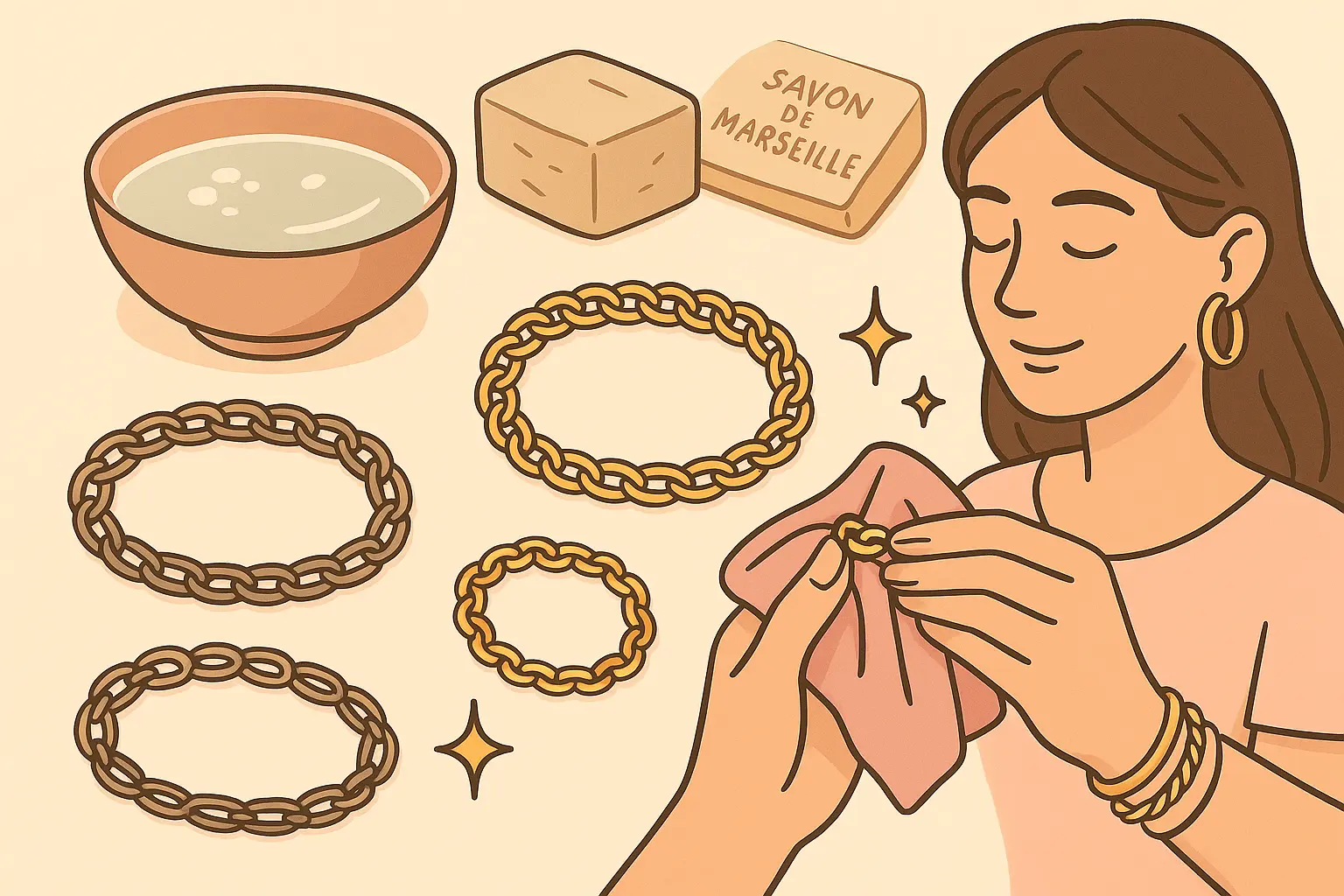 Comment nettoyer son bracelet