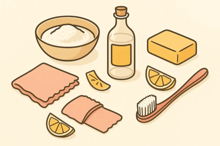 Méthodes naturelles pour nettoyer un bracelet