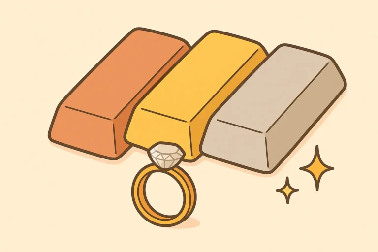 Quels Métaux Sont Utilisés pour le Plaqué Or